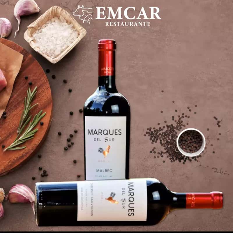 VINO MARQUES DEL SUR MALBEC 750 ML