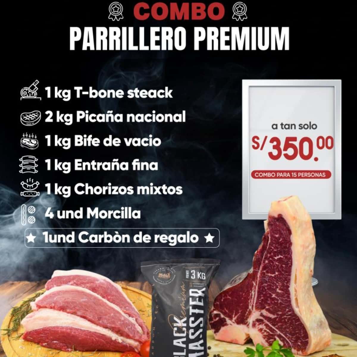 COMBO PARRILLERO PREMIUM