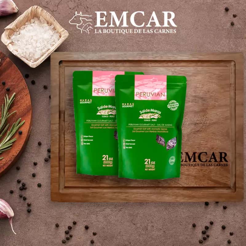 SAL DE MARAS GOURMET CON ESPECIAS