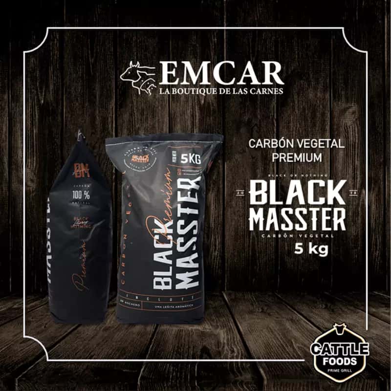 CARBÓN BLACK MASSTER 5 KG