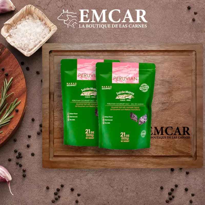 SAL DE MARAS GOURMET CON ESPECIAS